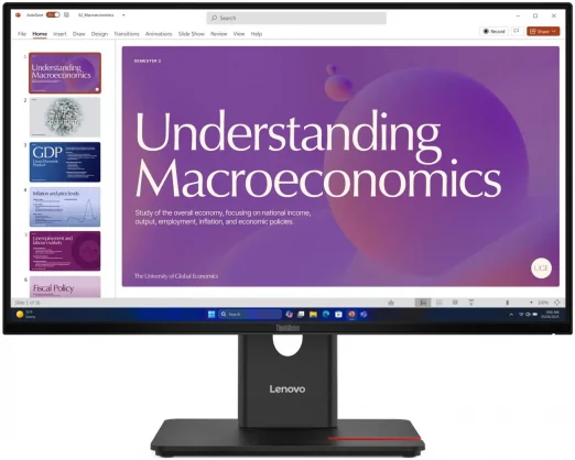 Monitorius Lenovo ThinkVision T24D-40 23.8" IPS 16:9