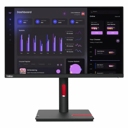 Monitorius Lenovo ThinkVision T24i-30 23.8" IPS 16:9 63CFMATXEU