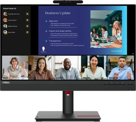 Monitorius Lenovo ThinkVision T24v-30 23.8" IPS 16:9