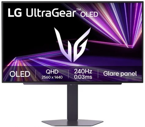 Monitorius LG UltraGear 27GX704A-B 26.5" OLED 16:9 Gray/ Purple
