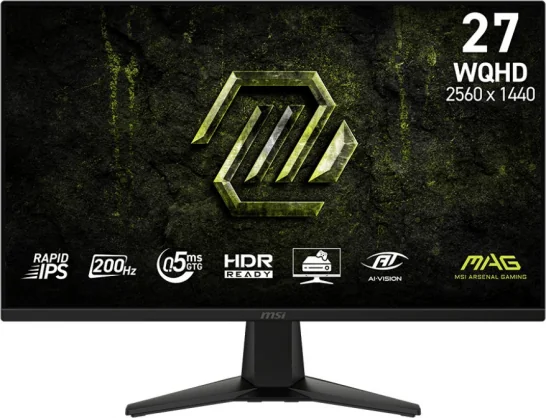 Monitorius MSI MAG 275QF E20 27" Rapid IPS 16:9