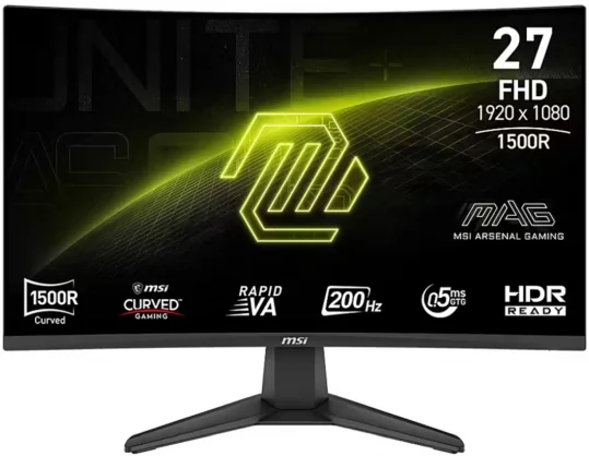 Monitorius MSI MAG 276CFDE E20 27" Rapid VA 16:9 Curved