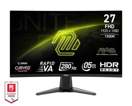 Monitorius MSI MAG 276CXF 27" Rapid VA 16:9 Curved