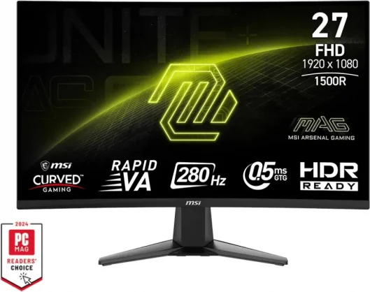 Monitorius MSI MAG 276CXFDE 27" Rapid VA 16:9 Curved
