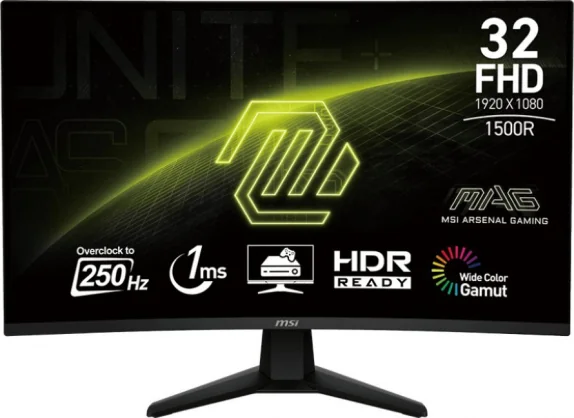 Monitorius MSI MAG 32C6X 32" VA 16:9 Curved