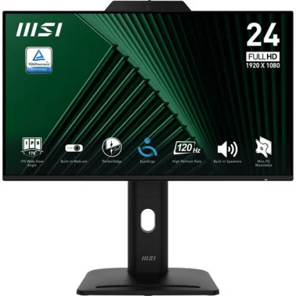Monitorius MSI Pro MP242PMG 23.8" IPS FHD 120Hz 1ms WebCam