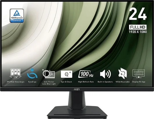 Monitorius MSI Pro MP245G 23.8" IPS 16:9