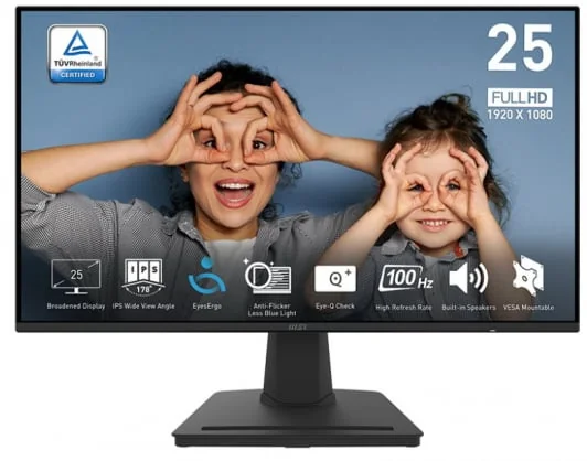 Monitorius MSI Pro MP252 24.5" IPS 16:9