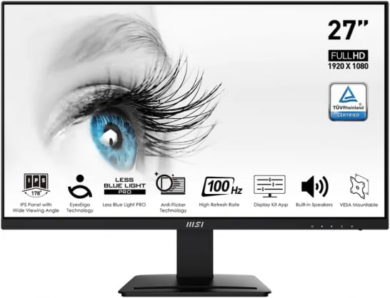Monitorius MSI Pro MP273A 27" IPS 16:9