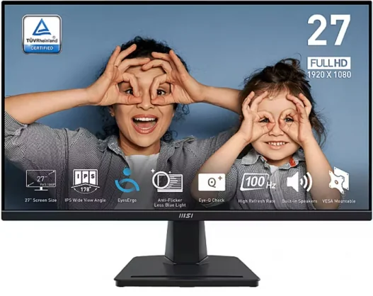 Monitorius MSI PRO MP275QDE E14 27" IPS 16:9