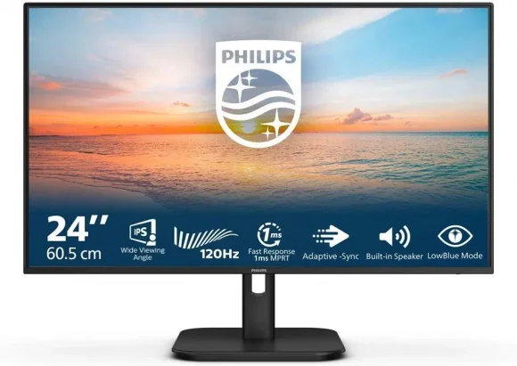 Monitorius Philips 24E1N1200A/ 00 23.8" IPS 16:9