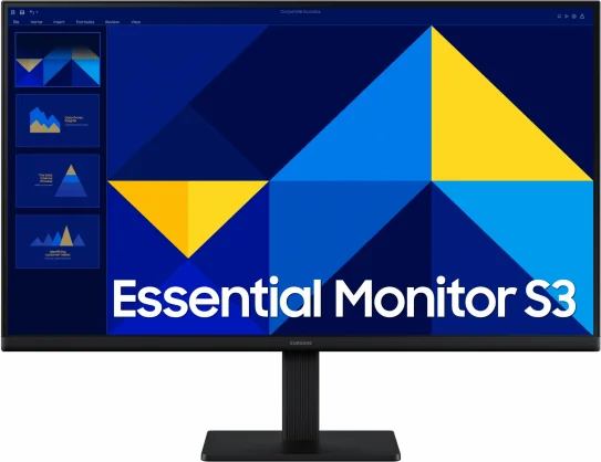 Monitorius Samsung Essential Monitor S3 LS27D302GAUXEN 27" IPS 16:9