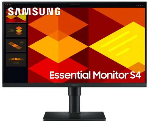 Monitorius Samsung Essential Monitor S4 LS24D402GSUXXE 24" IPS 16:9
