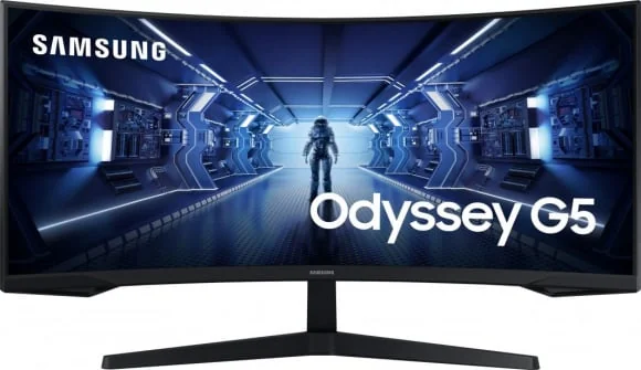 Monitorius Samsung Odyssey G5 LC34G55TWWPXEN 34" VA 21:9 Curved