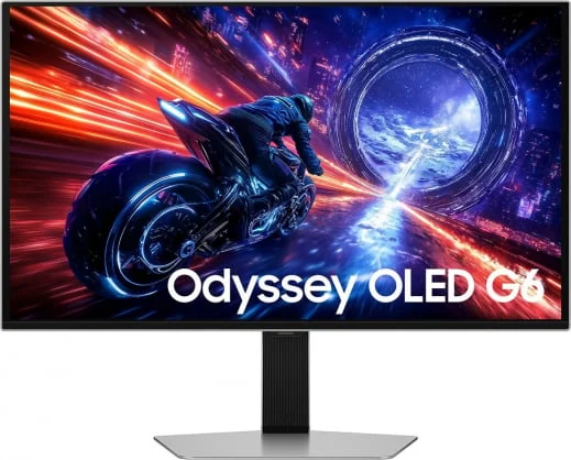 Monitorius Samsung Odyssey G6 LS27FG602SUXEN 27" OLED 16:9 Silver