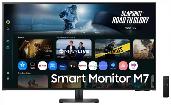 Monitorius Samsung Smart Monitor M7 LS43FM702UUXDU 43" VA 16:9