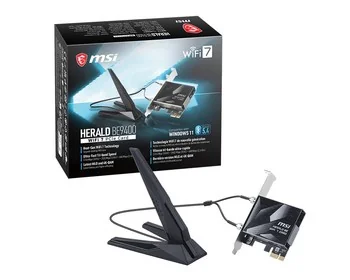 MSi HERALD BE9400 WiFi 7 PCIe Card