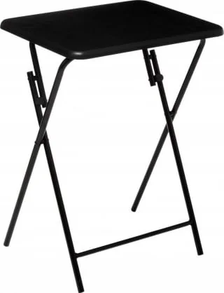 Naktinis staliukas ATMOSPHERA Folding table 1P 48x38cm Black