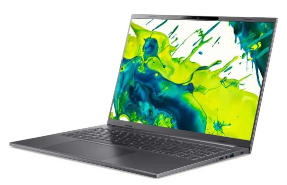 Nešiojamas kompiuteris Acer Aspire 16 A16-11M-X18U X1-26-100 16" WUXGA 16GB 512GB SSD W11H Gray