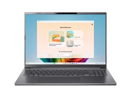Nešiojamas kompiuteris Acer Aspire 16 AI A16-11M-X9L6 16 FHD+ IPS X1-26-100 32GB 1SSD EN W11 Gray