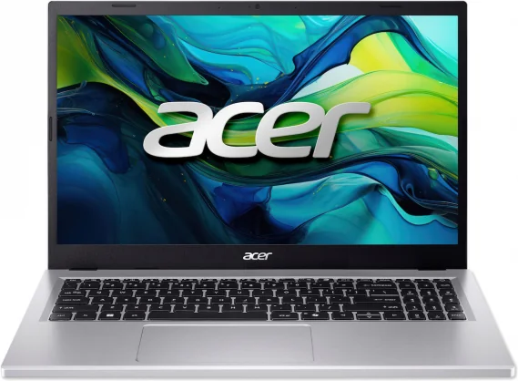 Nešiojamas kompiuteris Acer Aspire Go 15 AG15-71P 15.6 FHD IPS 120U 16GB 512SSD NOR W11 Silver