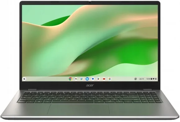 Nešiojamas kompiuteris Acer Chromebook 315 CB315-6H-TCO 15.6 FHD IPS N150 8GB 128GB ChromeOS Gray