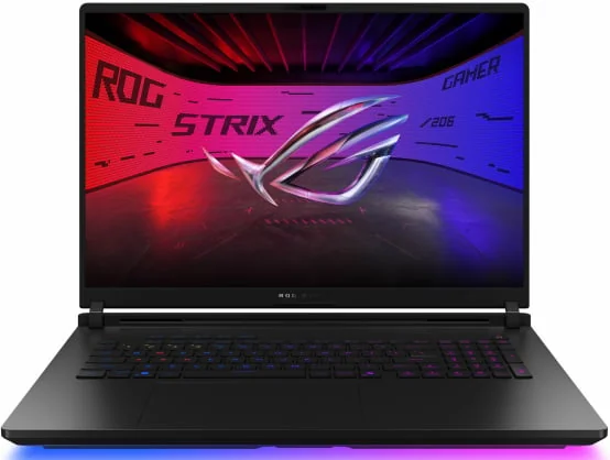 Nešiojamas kompiuteris Asus ROG Strix SCAR 18 G835LX-SA008W 240hz U9-275HX 64GB 2SSD RTX5090 Black