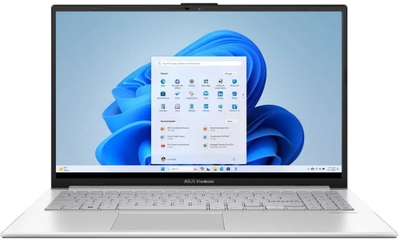 Nešiojamas kompiuteris Asus Vivobook Go E1504GA-WS35 15.6 FHD i3-N305 8GB 256SSD US W11S Silver