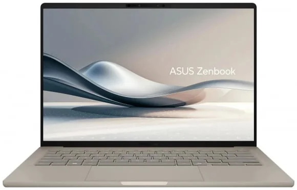 Nešiojamas kompiuteris Asus ZenBook A14 UX3407NA-QD166W 14OLED X2E-88-100 16GB 512SSD EN W11 Beige