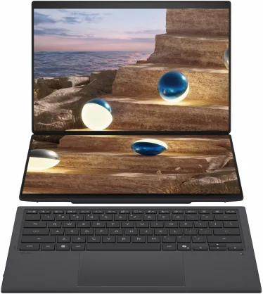 Nešiojamas kompiuteris Asus ZenBook Duo UX8407AA-SN066W 14 OLED Touch UX9-388H 32GB 2SSD EN W11 Gr