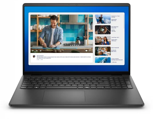 Nešiojamas kompiuteris Dell 16 DC16250 16 FHD+ 120U 16GB 512SSD EN W11 Black