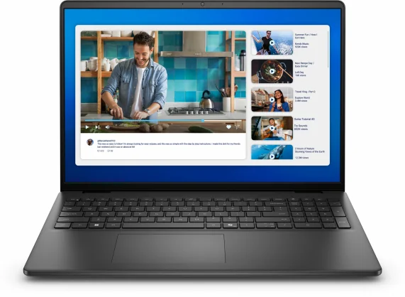 Nešiojamas kompiuteris Dell 16 DC16250 16 FHD+ 120U 16GB 512SSD EN W11Pro Black