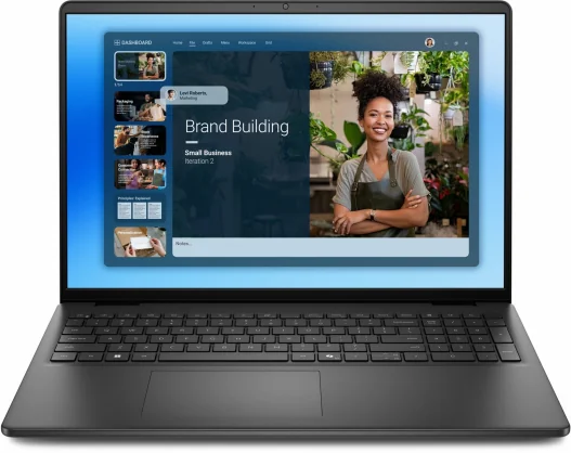 Nešiojamas kompiuteris Dell 16 DC16250 16 FHD+ IPS 120U 16GB 1SSD EN W11P Black