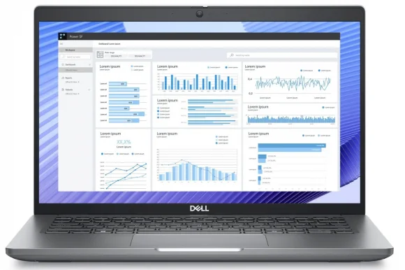 Nešiojamas kompiuteris Dell Precision 3490 14 FHD IPS 135H 16GB 256SSD EN W11Pro Gray