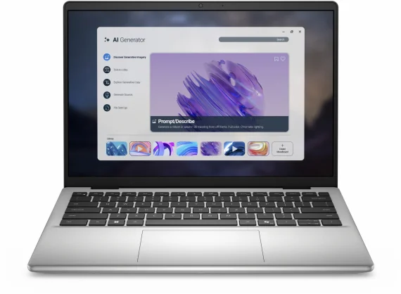 Nešiojamas kompiuteris Dell Pro 14 Essential PV14255 14 FHD+ 350 16GB 1SSD EN W11Pro Silver