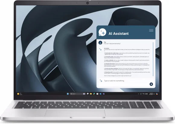 Nešiojamas kompiuteris Dell Pro 16 Plus PB16255 16 FHD+ IPS 230 32GB 1SSD EN W11Pro Silver