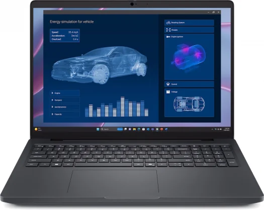 Nešiojamas kompiuteris Dell Pro Max 16 MC16255 16 FHD+ 340 16GB 256SSD EN W11Pro Black