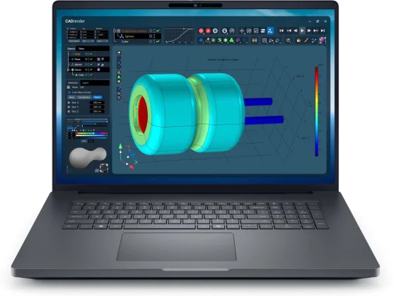 Nešiojamas kompiuteris Dell Pro Max 18 Plus MB18250 18 QHD+ 265HX 32GB 512SSD Pro1000 EST W11Pro