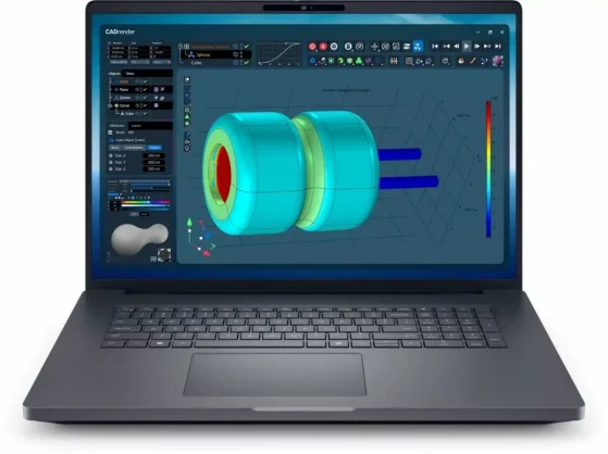 Nešiojamas kompiuteris Dell Pro Max 18 Plus MB18250 18 WQXGA 265HX 32GB 1SSD Pro3000 EN W11P Black