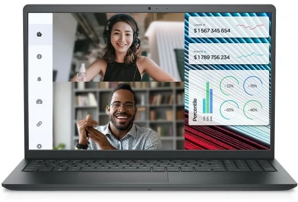 Nešiojamas kompiuteris Dell Vostro 3530 15.6 120hz i3-1305U 8GB 512SSD EN W11 juodas