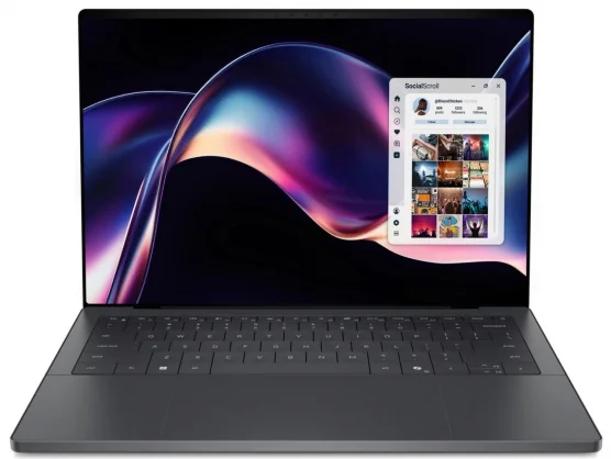 Nešiojamas kompiuteris Dell XPS 16 DA16260 16 120hz 358H 32GB 1SSD EN W11Pro Graphite