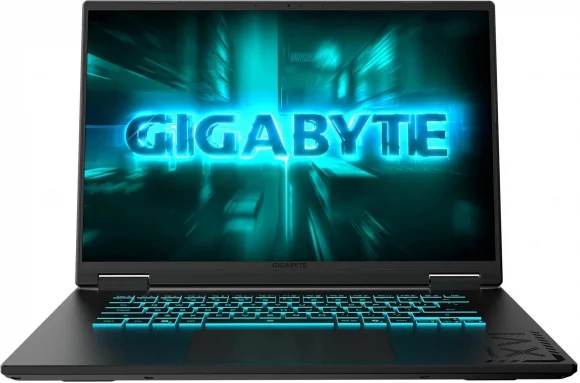 Nešiojamas kompiuteris Gigabyte A16 3THK3EE893SD 16 165hz 260 16GB 512SSD RTX5050 EN DOS Black