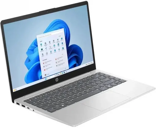 Nešiojamas kompiuteris HP 14-ep2035cl FHD IPS N355 16GB 512SSD EN W11H Silver