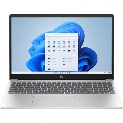 Nešiojamas kompiuteris HP 15-fc0056nw 15.6 FHD IPS R3-7320U 8GB 512SSD EN W11 Silver 9Y088EA