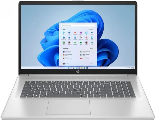 Nešiojamas kompiuteris HP 17-cn4009nw 17.3 FHD IPS 120U 16GB 512SSD EN W11 Natural Silver