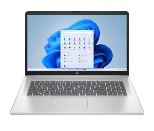 Nešiojamas kompiuteris HP 17-cp3002nw 17.3 FHD IPS 7730U 16GB 1SSD EN W11 Natural Silver