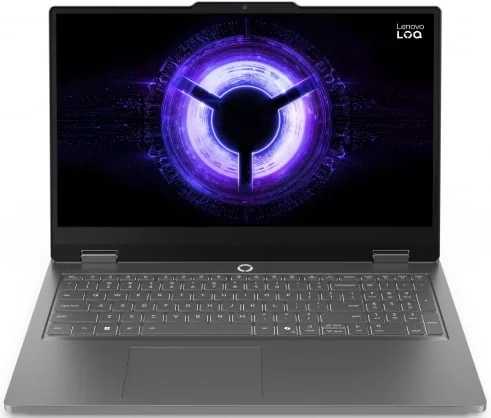 Nešiojamas kompiuteris Lenovo LOQ 15IRX10 144hz i5-13450HX 16GB 1SSD RTX5060 EN W11 Grey 83JE0019NT