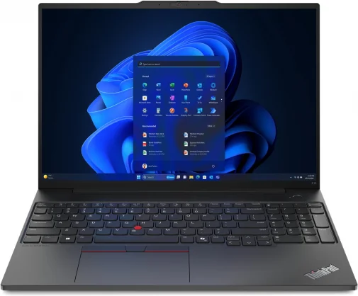 Nešiojamas kompiuteris Lenovo ThinkPad E16 G2 16 FHD+ IPS 7535U 8GB 256SSD EN W11P Black 21M5000HUS
