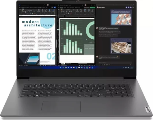 Nešiojamas kompiuteris Lenovo V17 G4 IRU 17.3 FHD IPS i5-13420H 8GB 512SSD NOR W11P Gray 83A2003JMX