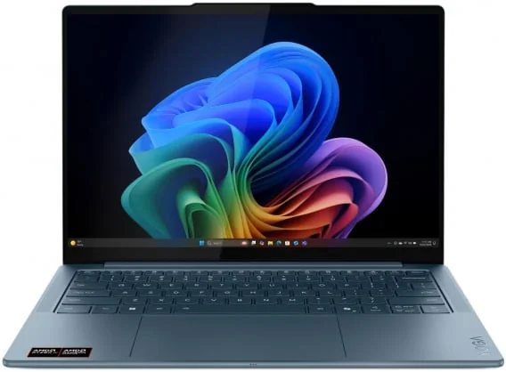 Nešiojamas kompiuteris Lenovo Yoga Slim 7 14AKP10 OLED AI 5-340 16GB 512SSD EN W11 Teal 83JY006MPB